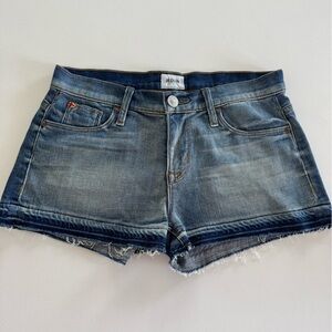 Hudson Jeans Blue Denim with Silver Button